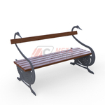 Скамейка Лебедь