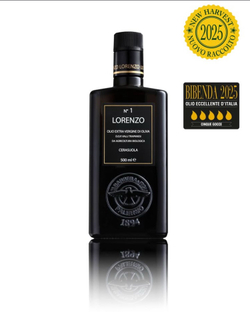 Оливковое масло BARBERA Lorenzo №1 ORGANIC (Bio), D.O.P. "Valli Trapanesi" Extra Virgin. 500 мл, Италия, Сицилия