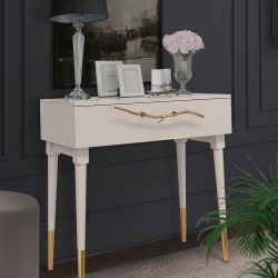 Консоль Арт Колор matte Стайл Голд Серый агат матовый