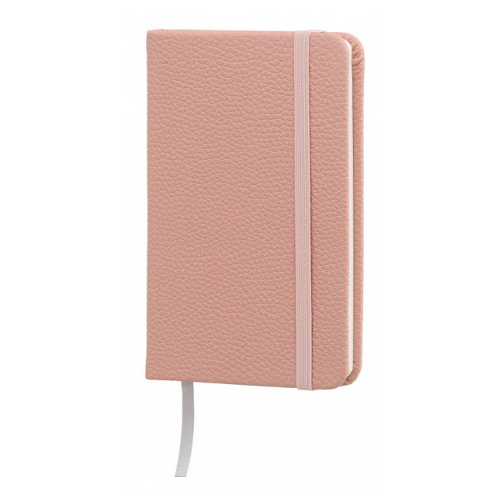 Ежедневник Basir, формат А6, материал-кожезаменитель, 80 листов, на резинке, размер 14*9 см