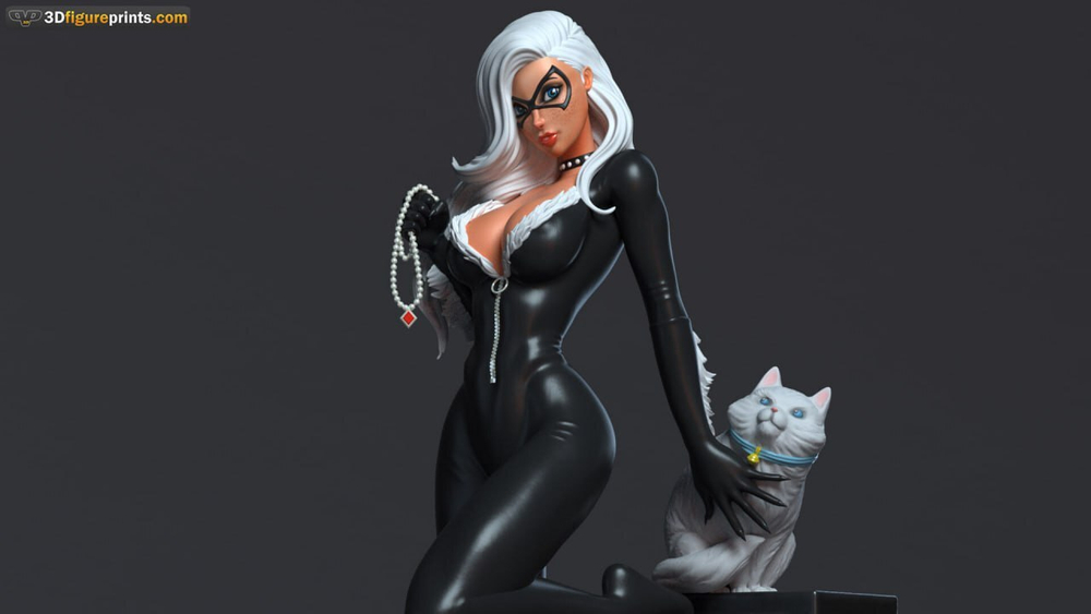 Фигурка Чёрная кошка Фелиция Харди Black Cat Felicia Hardy