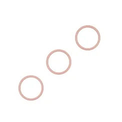 Кольцо для бретели пыльно-розовое 20 мм