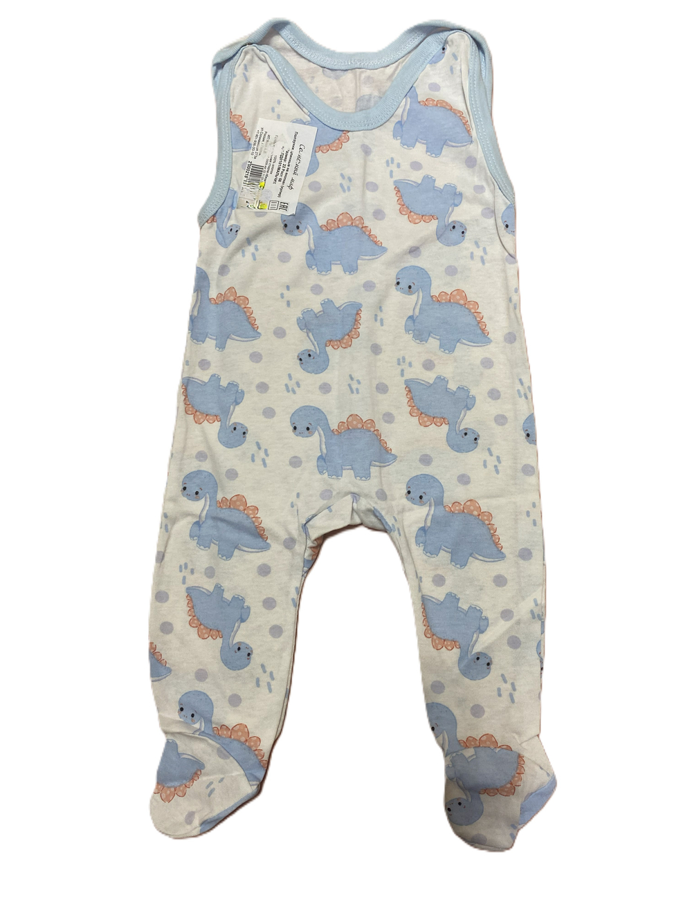 Ползунки длинные на кнопках из кулирки (100% хлопок) на рост 68 см