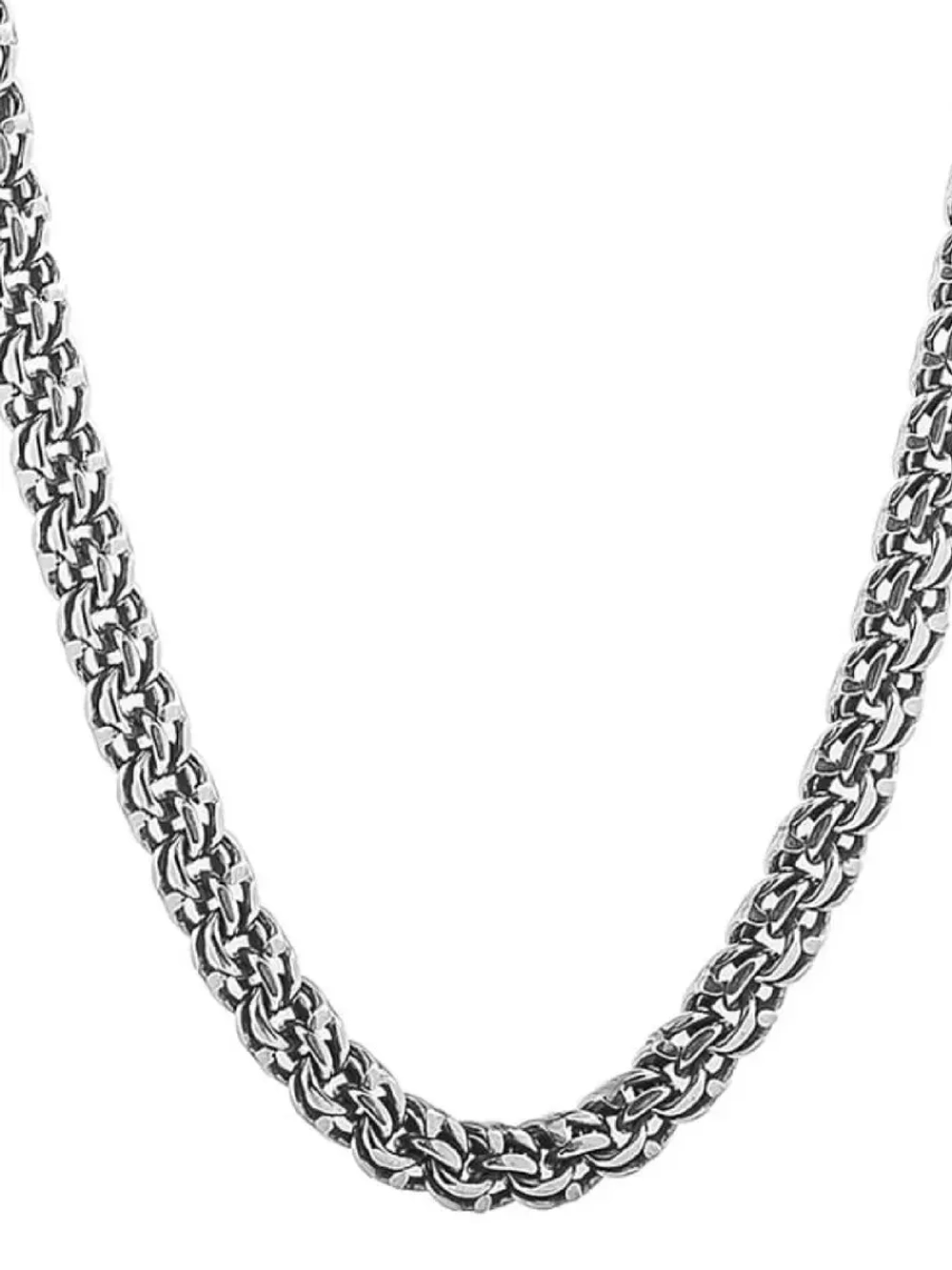 Цепочка Бисмарк серебро