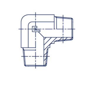 Соединение P90 BSPT 1.1/4 - BSPT 1.1/4