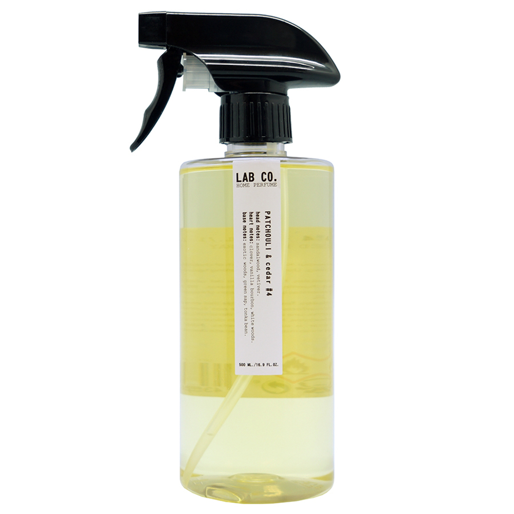 Спрей для дома lab co, Пачули и кедр, 500 мл