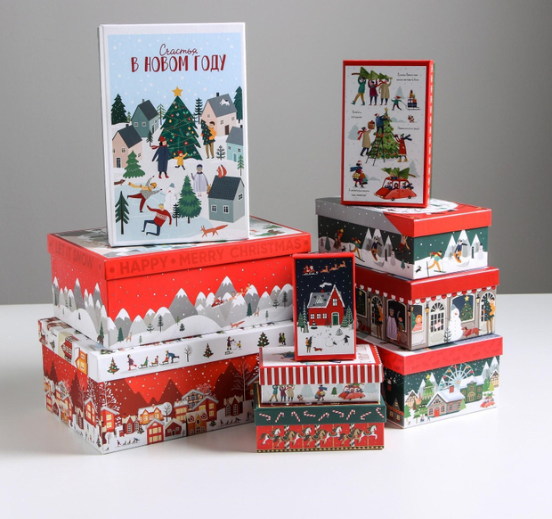 Коробки «Новогодние истории» МОЖНО ПО ОДНОЙ