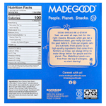 MadeGood, Батончики мюсли, с шоколадом, ваниль, 5 батончиков, 24 г (0,85 унции)