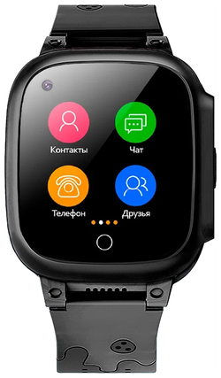 Детские умные часы Smart Baby Watch LT-25 4G Wi-Fi, черный