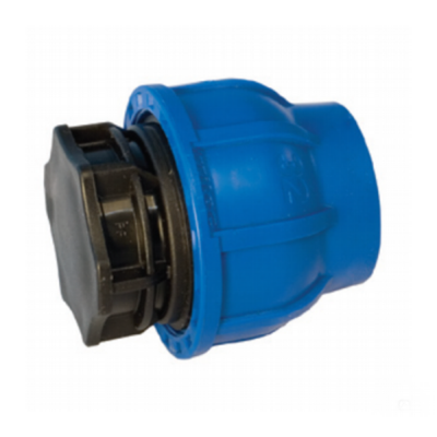 ПНД Заглушка 20 мм цанговая Полиэтилен Политэк