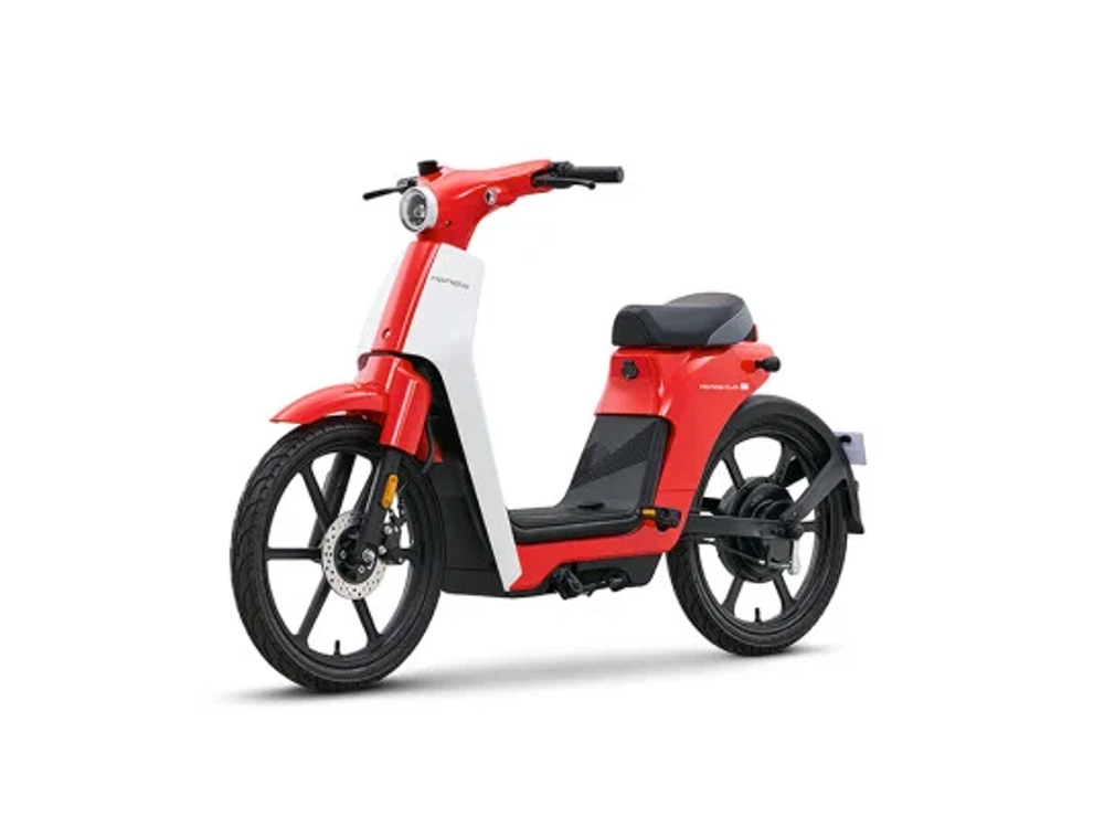Скутер Honda Cub E электрический, красный
