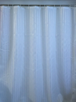 Штора для ванной БЕЛЫЙ САВОЛ  (25/1шт)