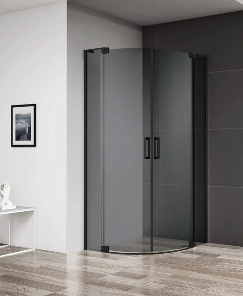 Душевой уголок Cezares SLIDER-R-2-90/100-GRIGIO-NERO