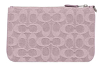 COACH Tech Wallet Fabric Wrist Bag Clutch Small Women"s Purple
