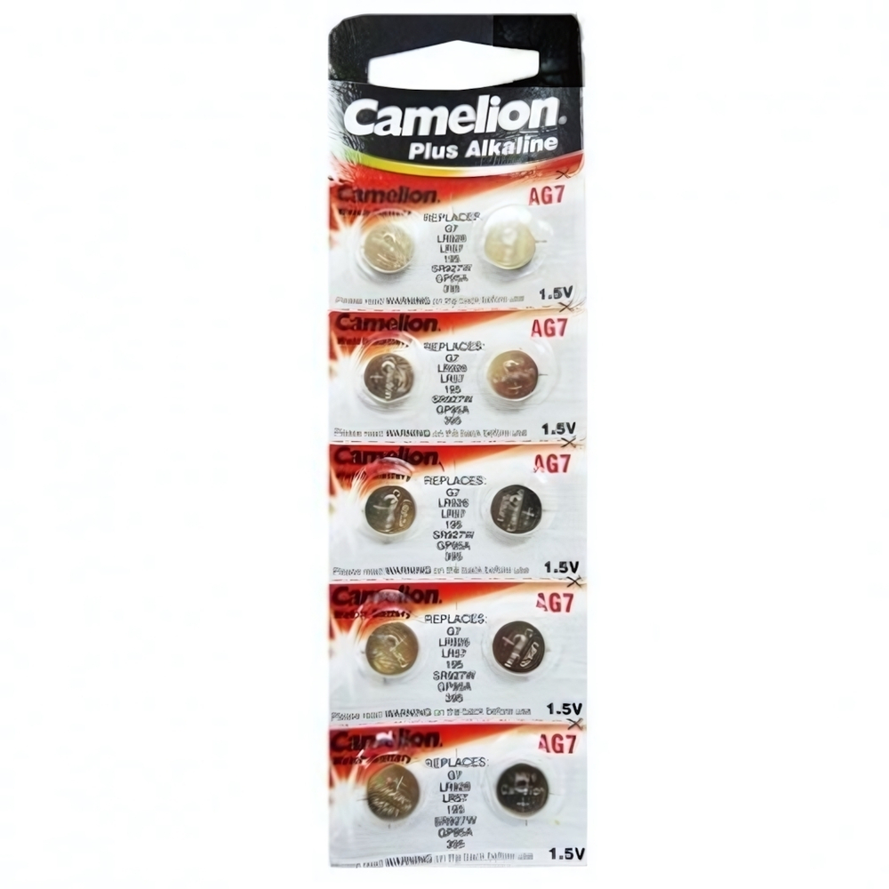 Элемент питания Camelion AG-7 BL/10 (комплект 10 шт)