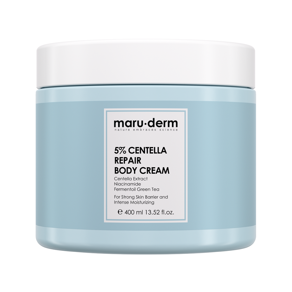 Maruderm, Восстанавливающий крем для тела с центеллой 5% %5 Centella Repair Body Cream, 400 мл.