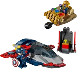 Конструктор LEGO Marvel 76319 Капитан Америка против Танос