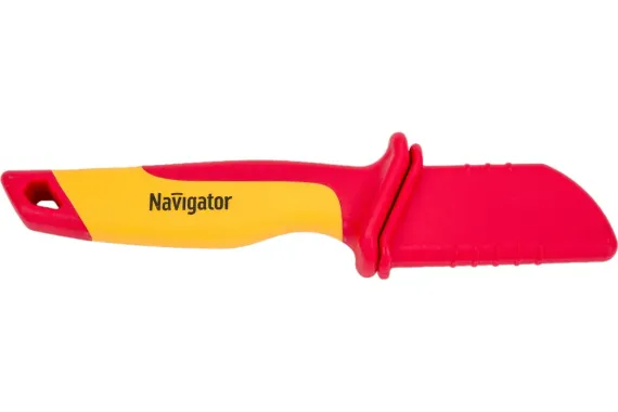Нож для снятия изоляции с пяткой Navigator NHT-Nmd02-185 41137