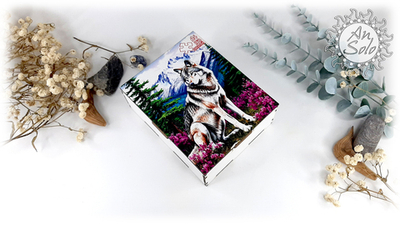 Пазл классический "Серый волк"