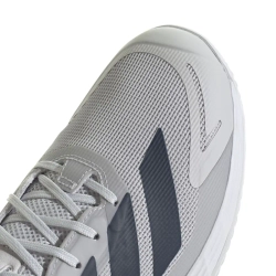 Мужские кроссовки теннисные Adidas Defiant Speed 2 M - dash grey/aurora ink/tech grey metallic