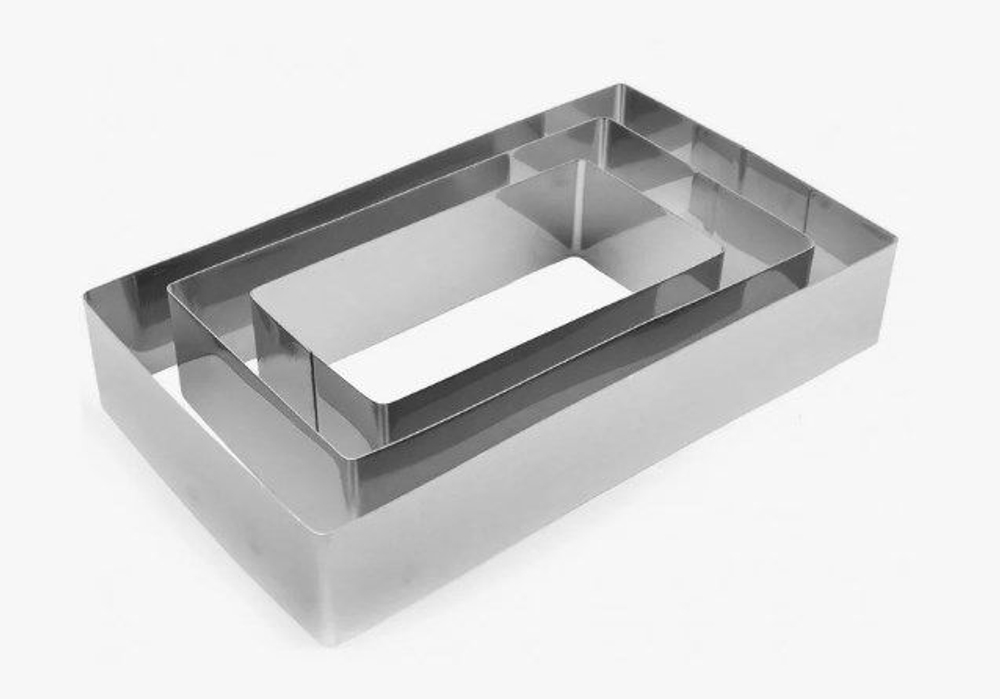 Форма для пирожных ПРЯМОУГОЛЬНИК 350*500 мм, высота 50 мм