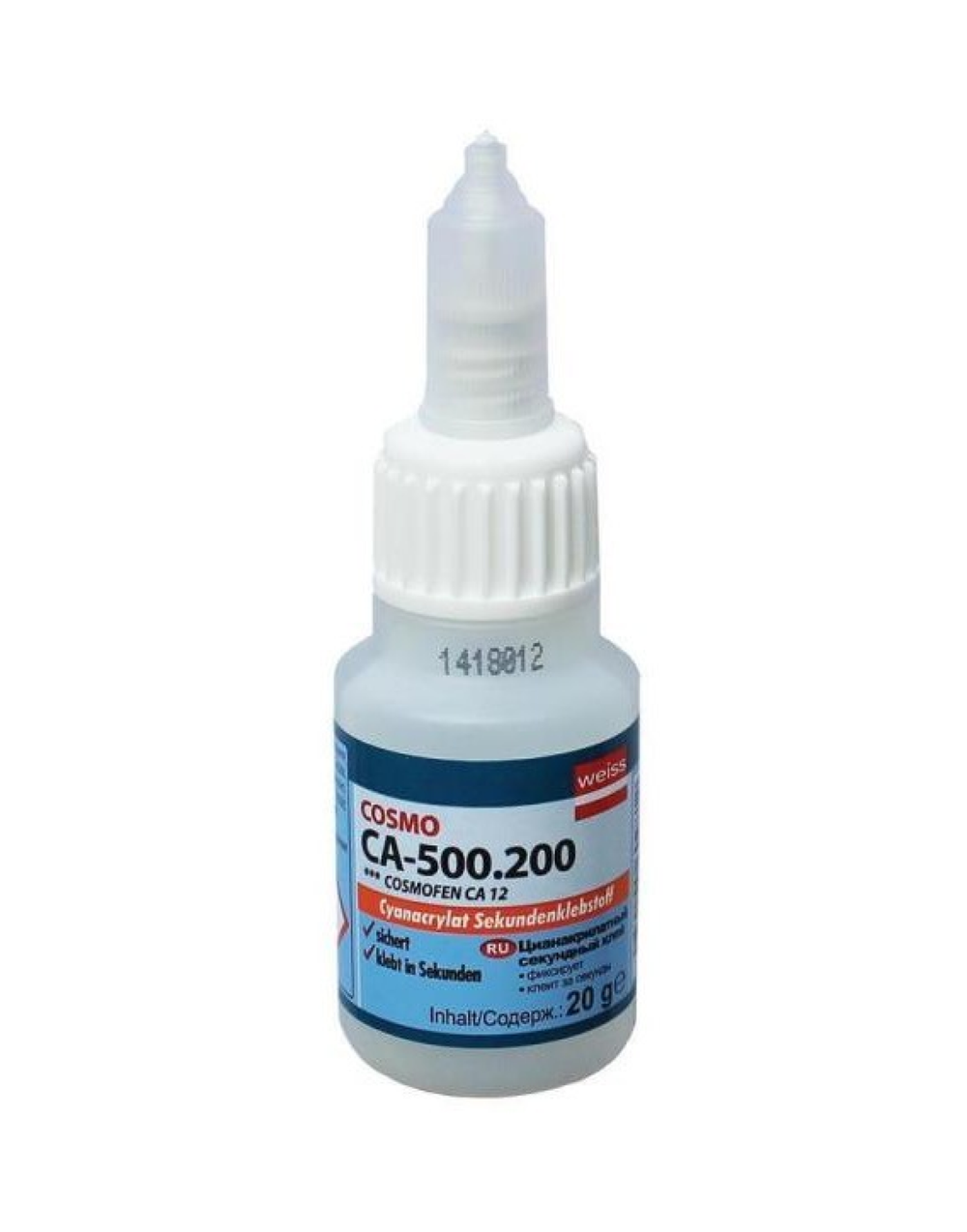 Клей Космофен COSMOFEN CA 12 прозрачный 20гр