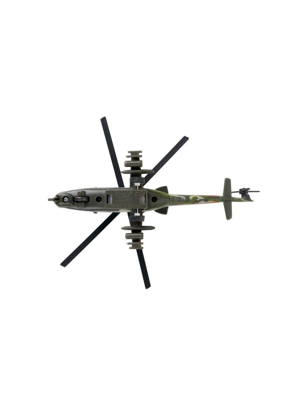 Модель металлическая Вертолет 15 см