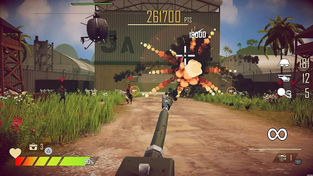 Игра Operation Wolf Returns: First Mission PSVR2 (Английская версия) для PlayStation 5