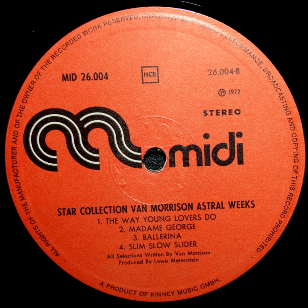 Van Morrison / Astral Weeks (LP)