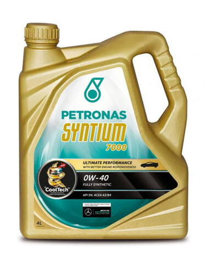 PETRONAS SYNTIUM 7000 0W-40 4L