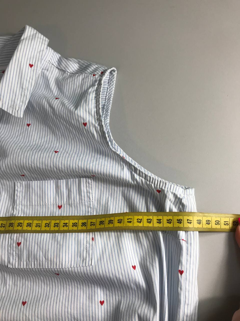 Платье Oodji с милыми сердечками, визуально 42 размер