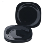 Набор посуды столовый, 30 предметов, черное и белое стекло, "Carine Mix", LUMINARC, N1500