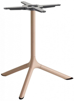 Столик ламинированный кофейный Scab Design Tripe, тортора, белый мрамор Каррара