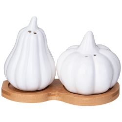 НАБОР ДЛЯ СПЕЦИЙ LEFARD "NATIVE" 2 ПР. В ФОРМЕ ТЫКВ НА ДЕРЕВ. ПОДСТАВКЕ (КОР=48НАБ.)