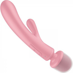 Вибратор-массажер Satisfyer Triple Lover розовый