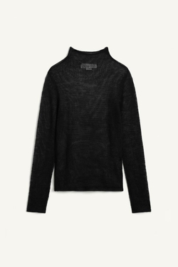 ZARA ВОДОЛАЗКА С ВОРОТНИКОМ-СТОЙКА, ТЕМНО-СИНИЙ