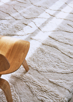 Шерстяной стираемый ковер Lorena Canals Enkang Ivory L (170 x240 см)