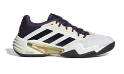 Теннисные кроссовки Adidas Barricade 13 M NM - core white/aurora plum/gold
