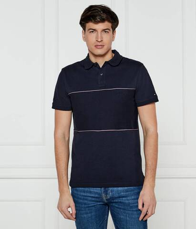 Поло Tommy Hilfiger - темно-синий(MW0MW38125)