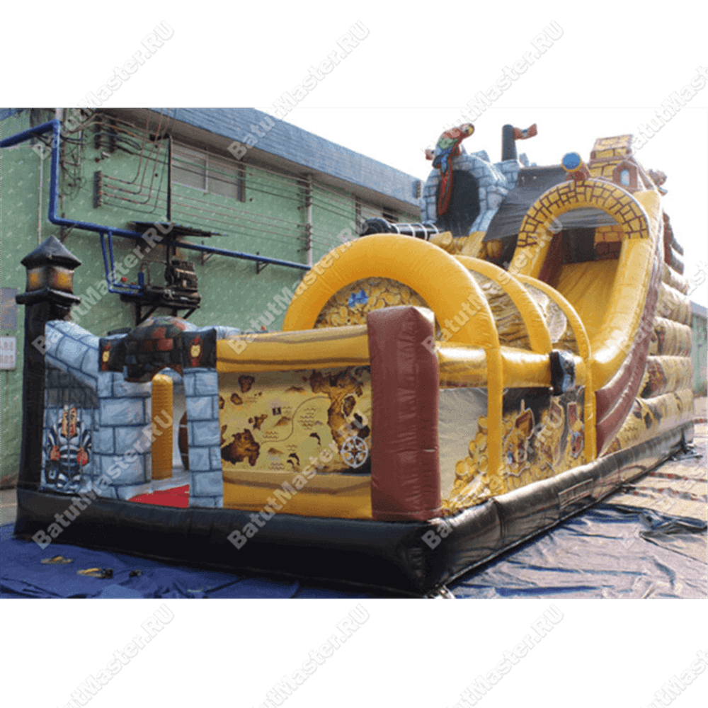 Коммерческий надувной батут "По следам пиратов"