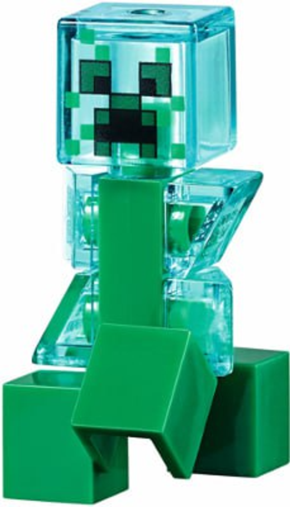 Минифигурка LEGO min052 Крипер (заряженный)