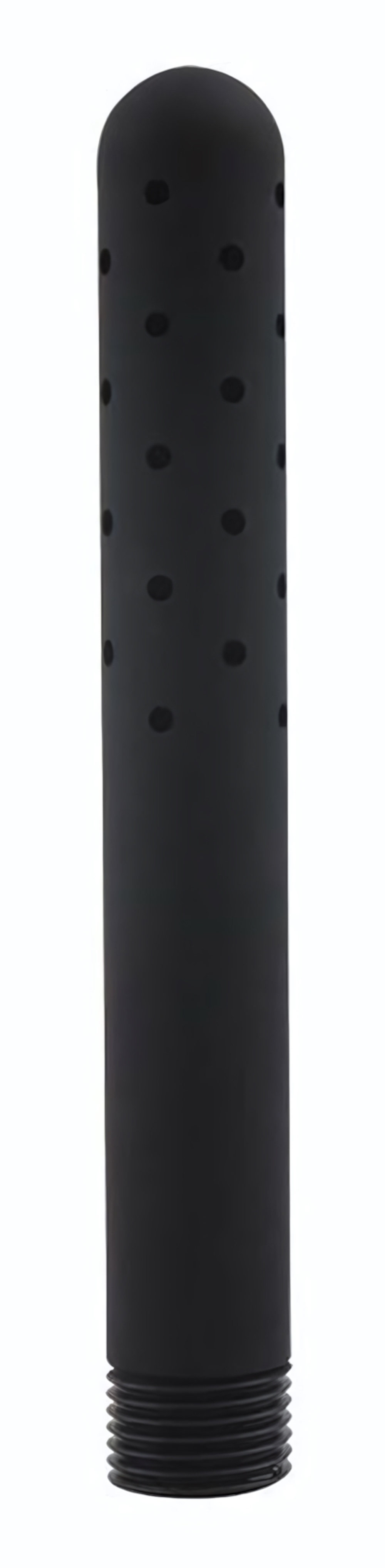 Черная насадка для анального душа ANAL DOUCHE - 15 см. (Цвет: черный)