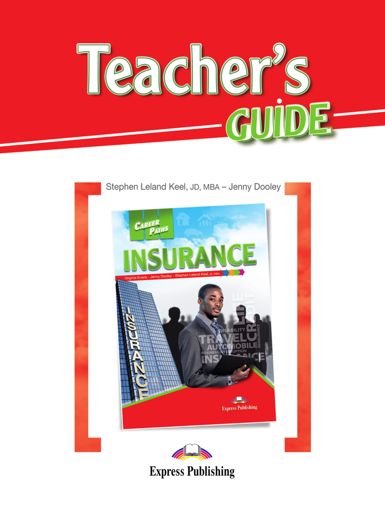 Insurance (ESP). Teacher&#39;s Guide - Книга для учителя с методичкой