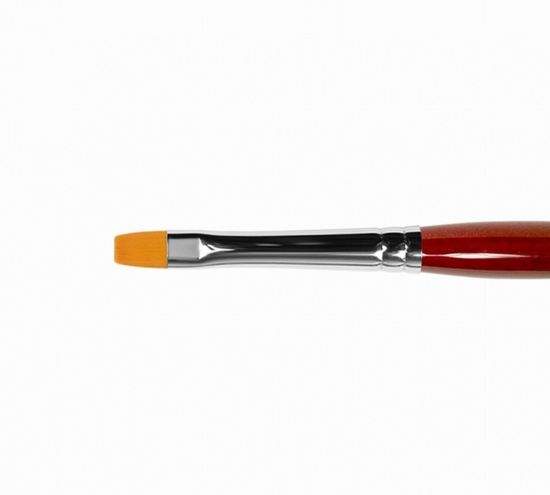 Кисть Рублёв GC23R №4 плоская для геля