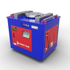 Станок для гибки арматуры Vektor GW40М с электронным блоком управления (ЧПУ)