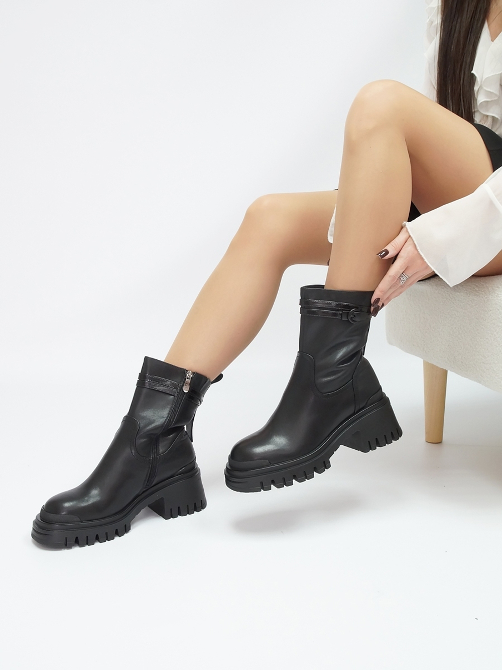 Полусапоги женские зимние