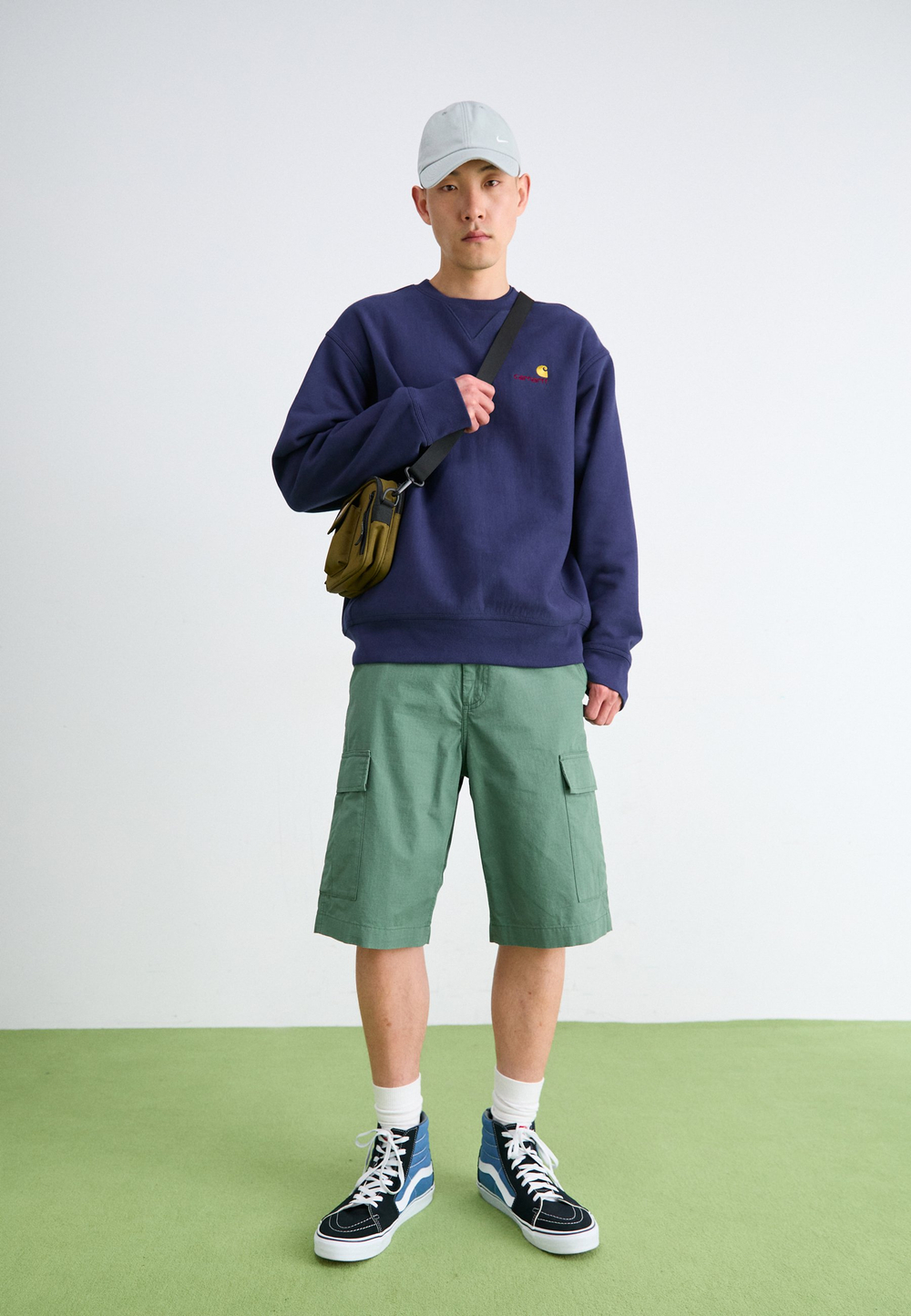 Carhartt WIP COLUMBIA - Шорты - Зелёный