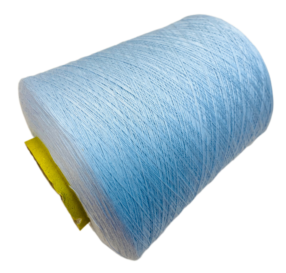 Пряжа на бобине (италия) 85% хлопок 15% кашемир 100г-1650м 200г