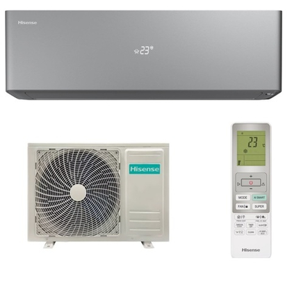 Сплит-система Hisense PRO 2.0 CARBON SUPERIOR DC AS-10UW4RXVQH01A(B), графит