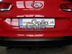 Фаркоп оцинкованный Galia H100C для Hyundai i30 универсал 2017-, Kia Ceed универсал 2017-(паспорт и сертификат в комплекте)(без электрики)